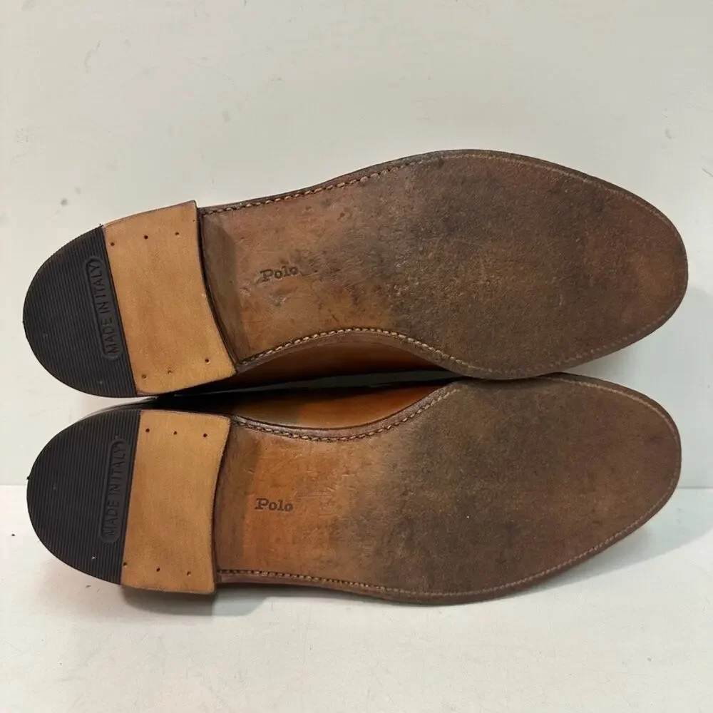 NEW HEELS Crockett & Jones x Ralph Lauren Tassel Loafer Bench Made England 8.5 D